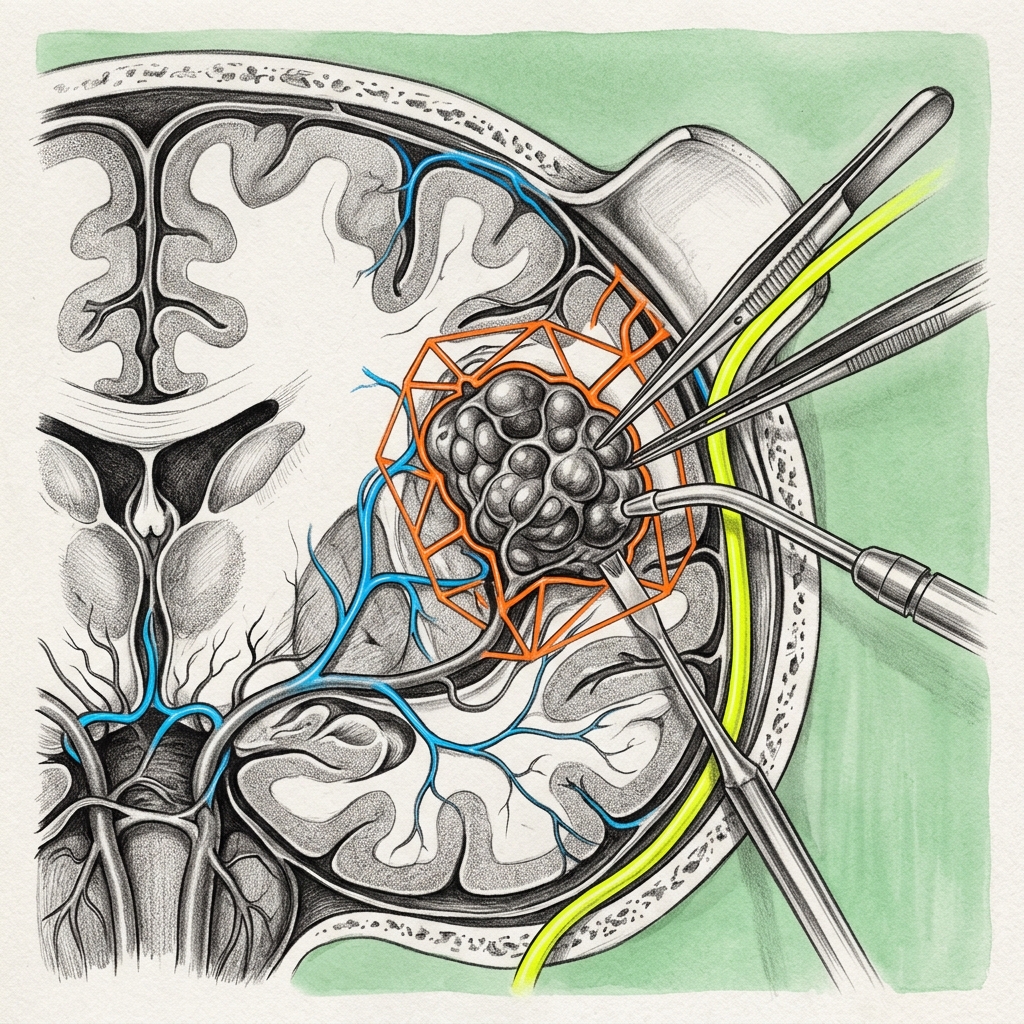 Surgical technology or implant related to Cavernoma
