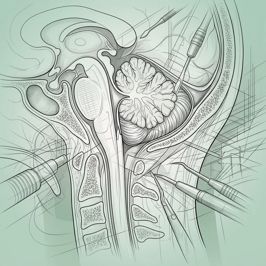 Surgical technology or implant related to Chiari Malformation