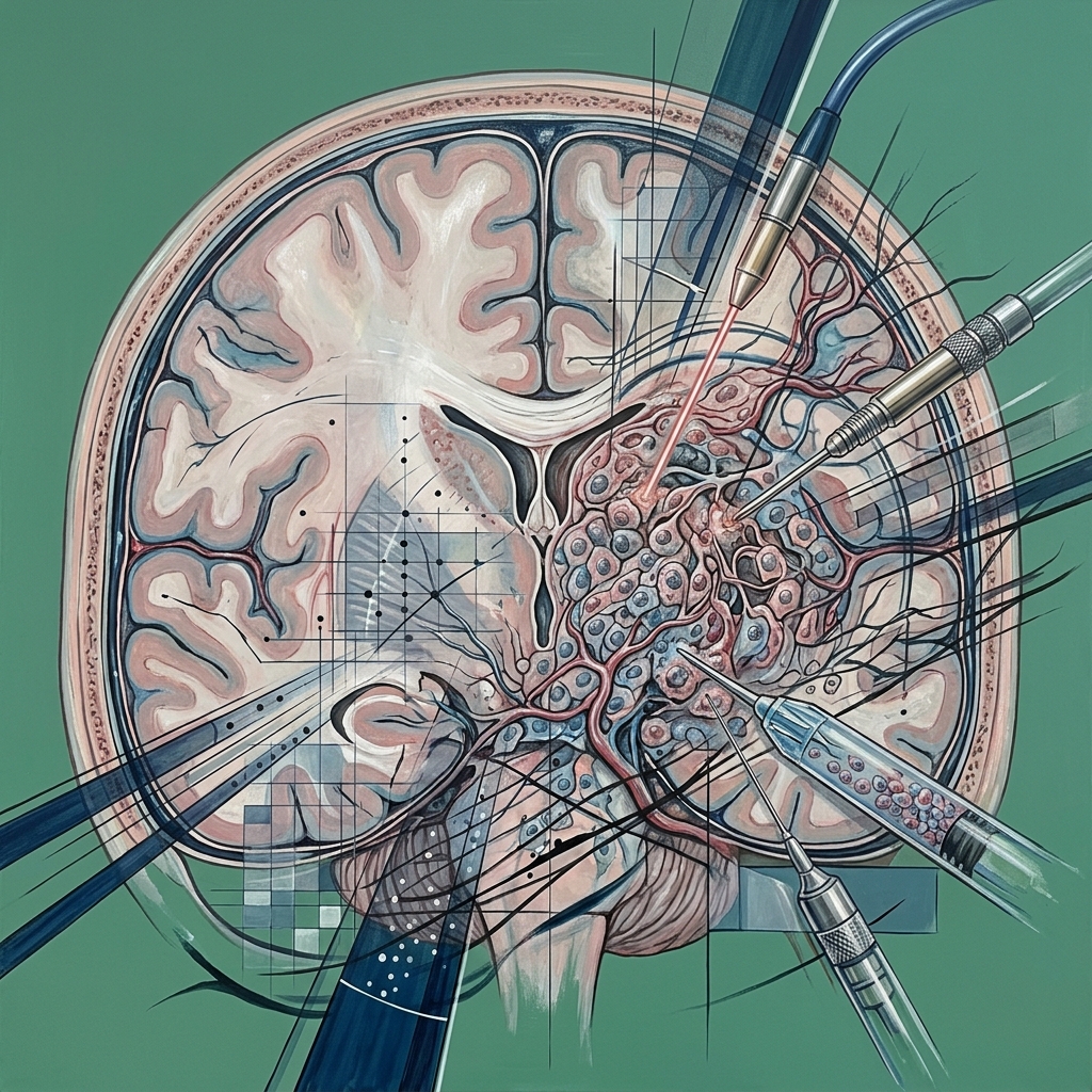 Surgical technology or implant related to Glioblastoma