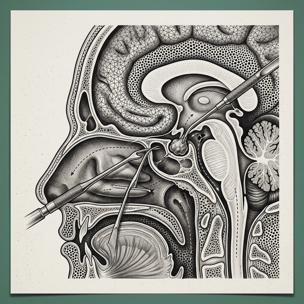 Surgical technology or implant related to Pituitary Tumour
