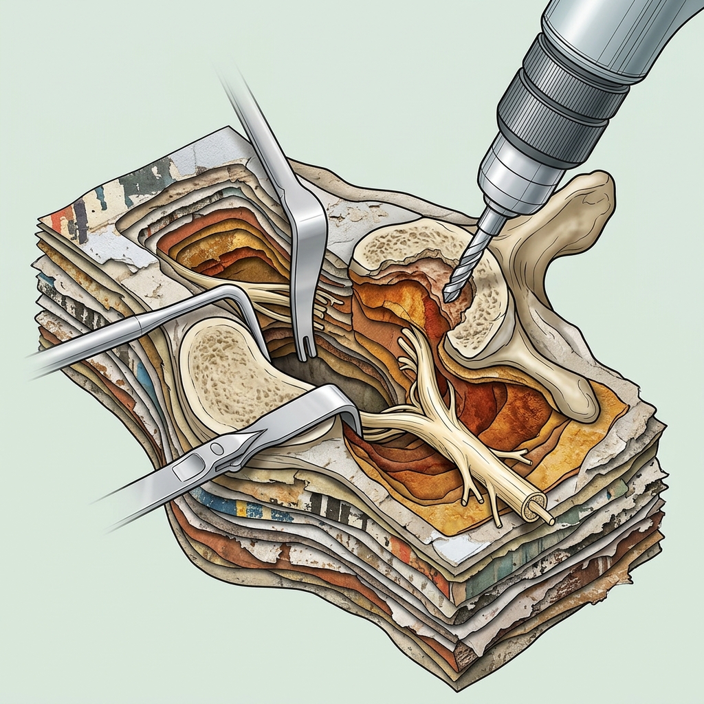 Surgical technology or implant related to Radiculopathy