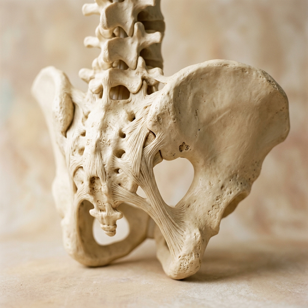 Anatomical pathology model related to Sacroiliac Joint Pain
