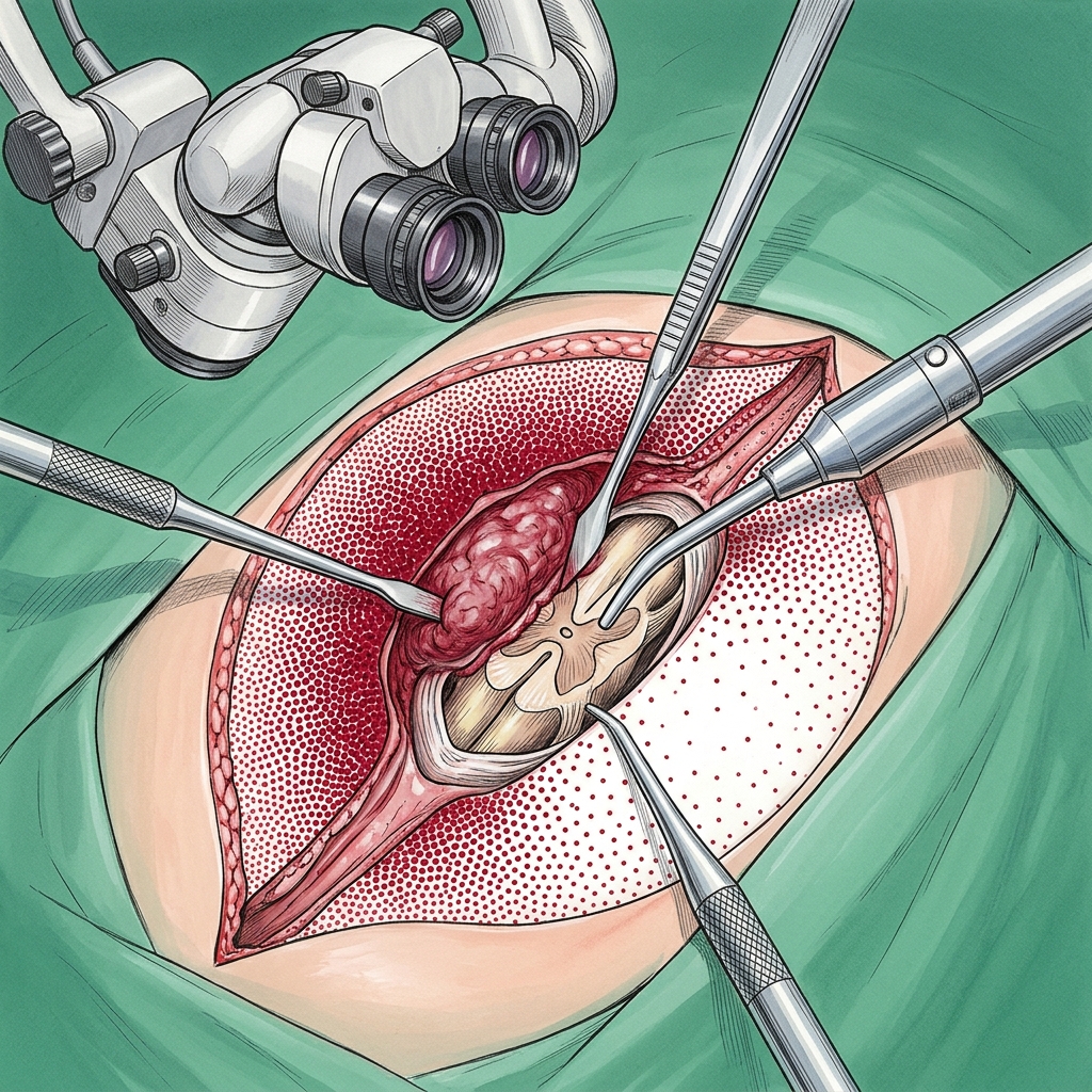 Surgical technology or implant related to Spinal Tumour