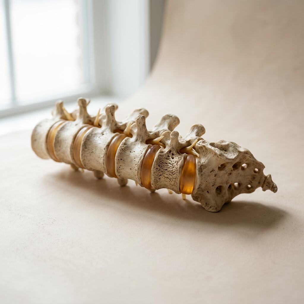 High-fidelity spinal column anatomical model