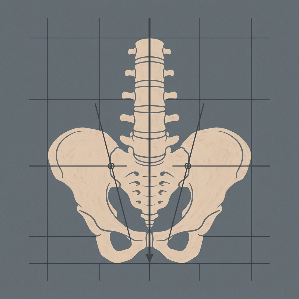 Belarusian pelvis lumbar posture standing biomechanical