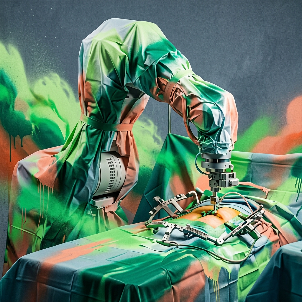 Korean robotic spine surgery guidance arm