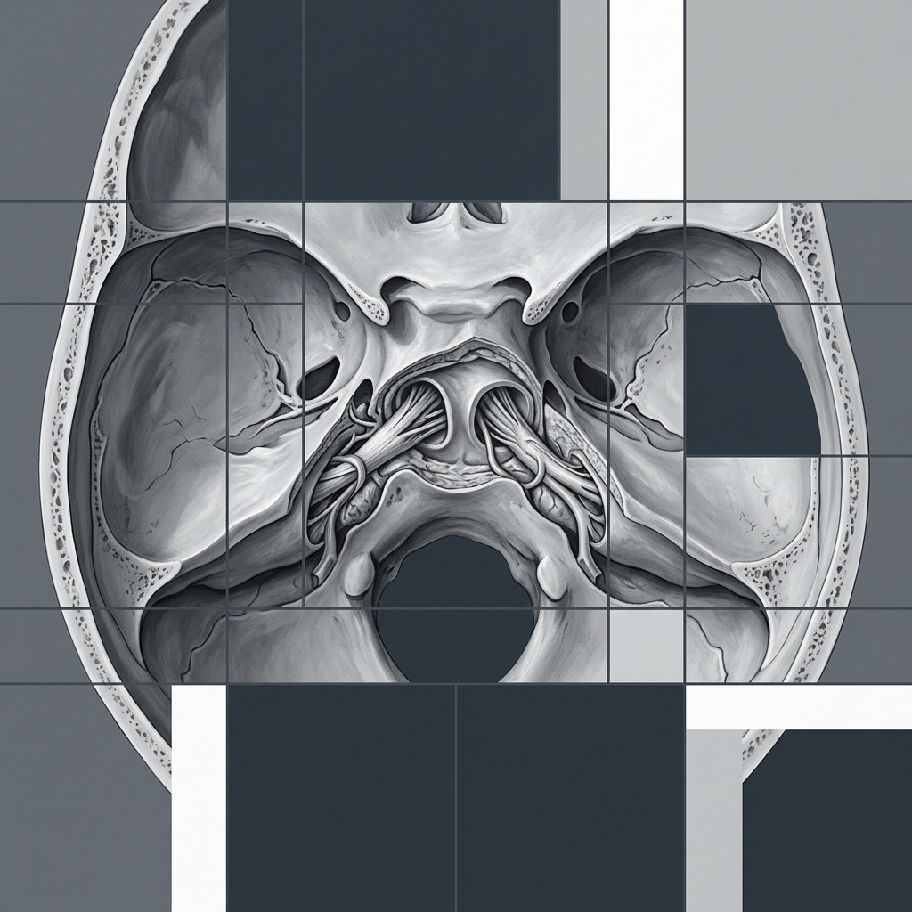 Russian skull base internal acoustic canal micro anatomy