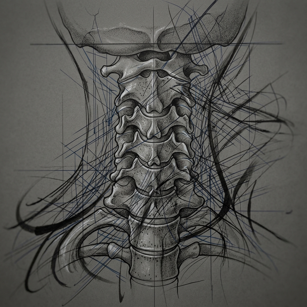 Serbian walking posture cervical spine alignment